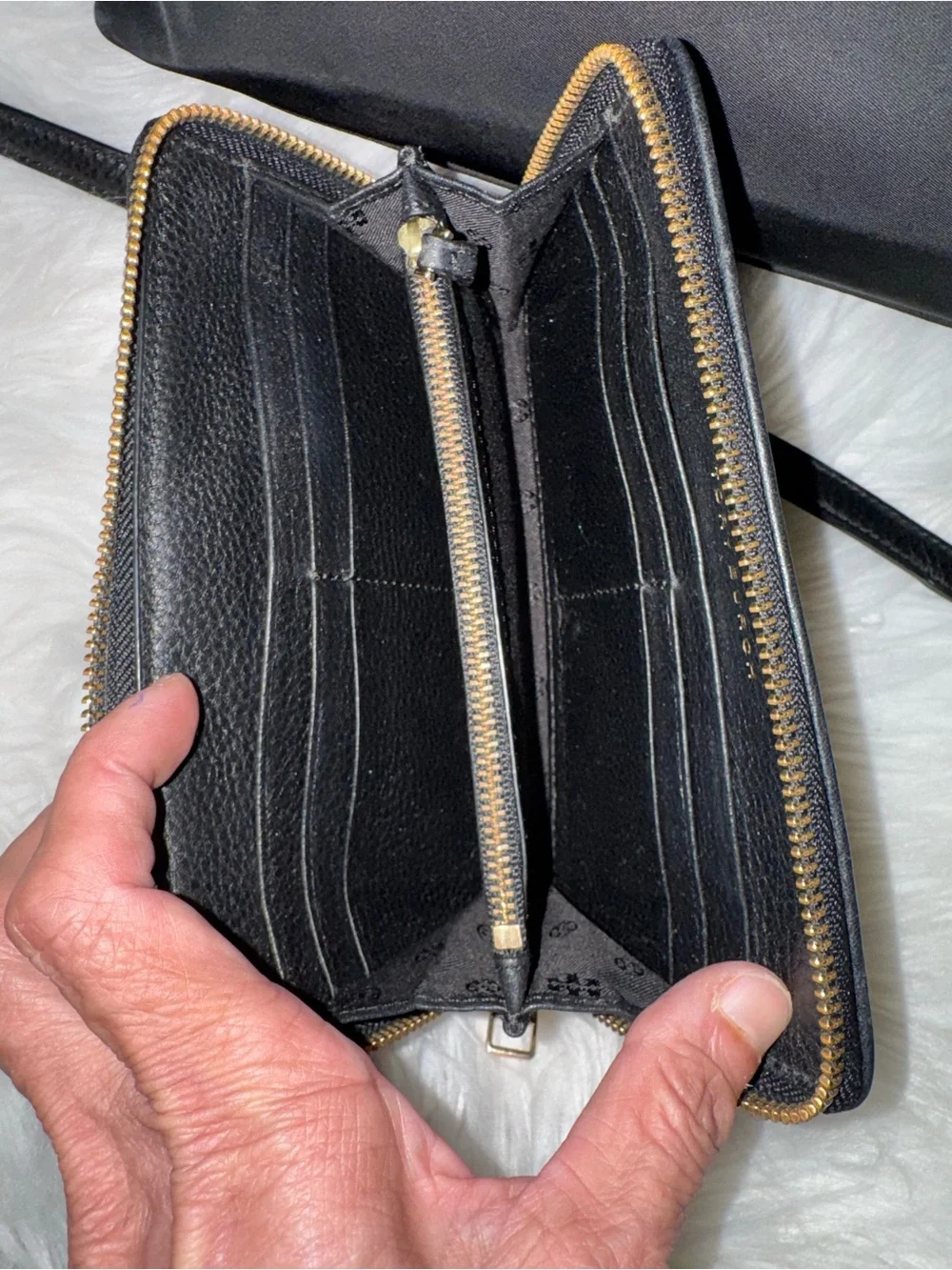 Tory Burch Black Nylon Mini Tote with Crossbody Wallet Set